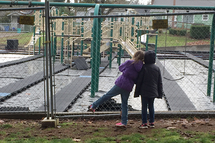 Washington Elementary students